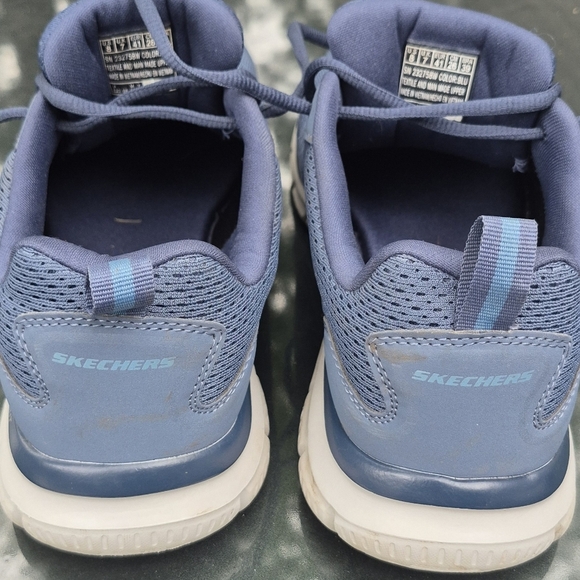 Skechers Blue Athletic Shoes with Cushioned Support - Picture 6 of 9
